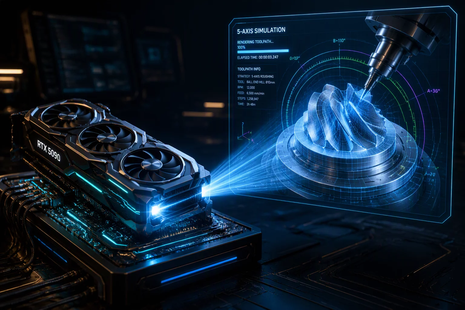 GPU Accelerated Simulation Impact on Planning CAM software workflow