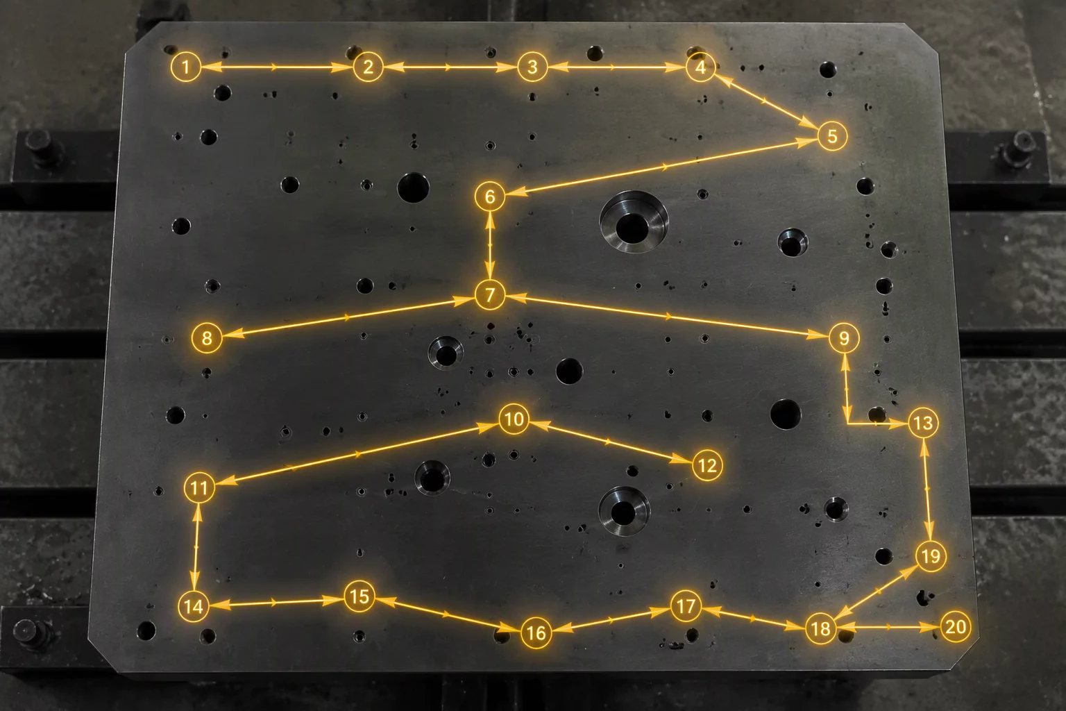 Hole Sequence Reference Strategy spot and pecking order